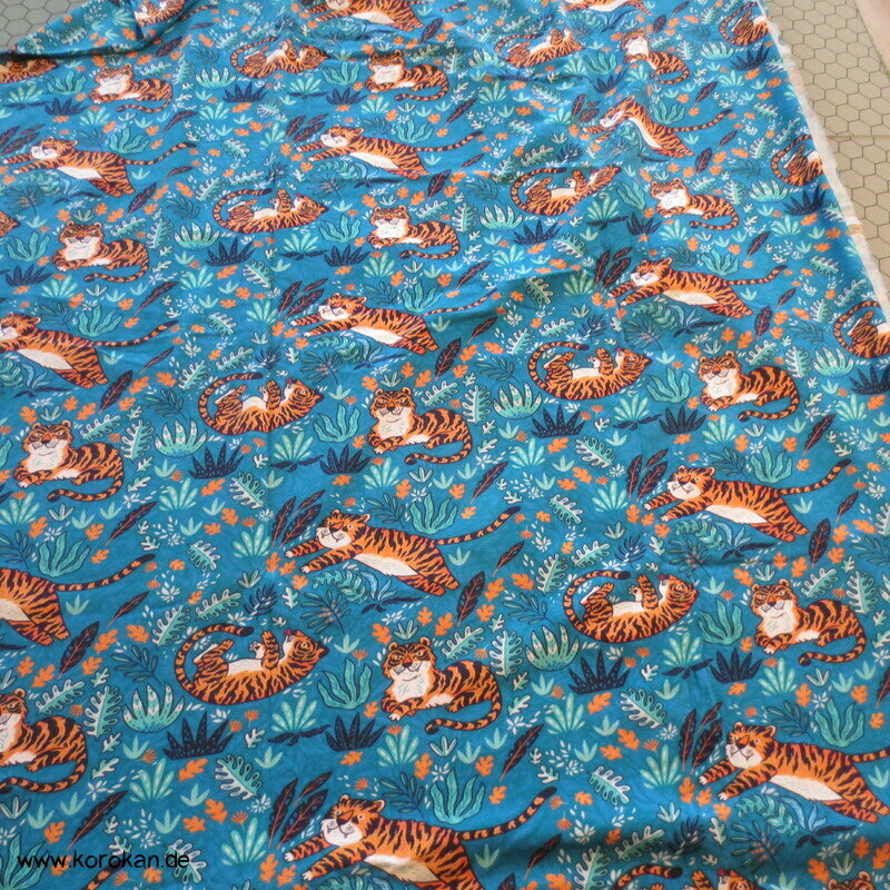 Baumwolljersey Tiger
