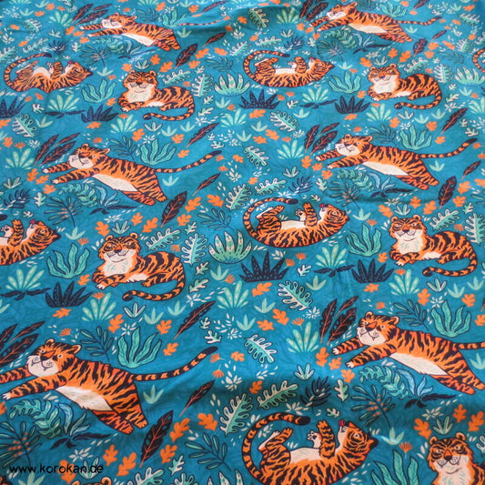 Baumwolljersey Tiger
