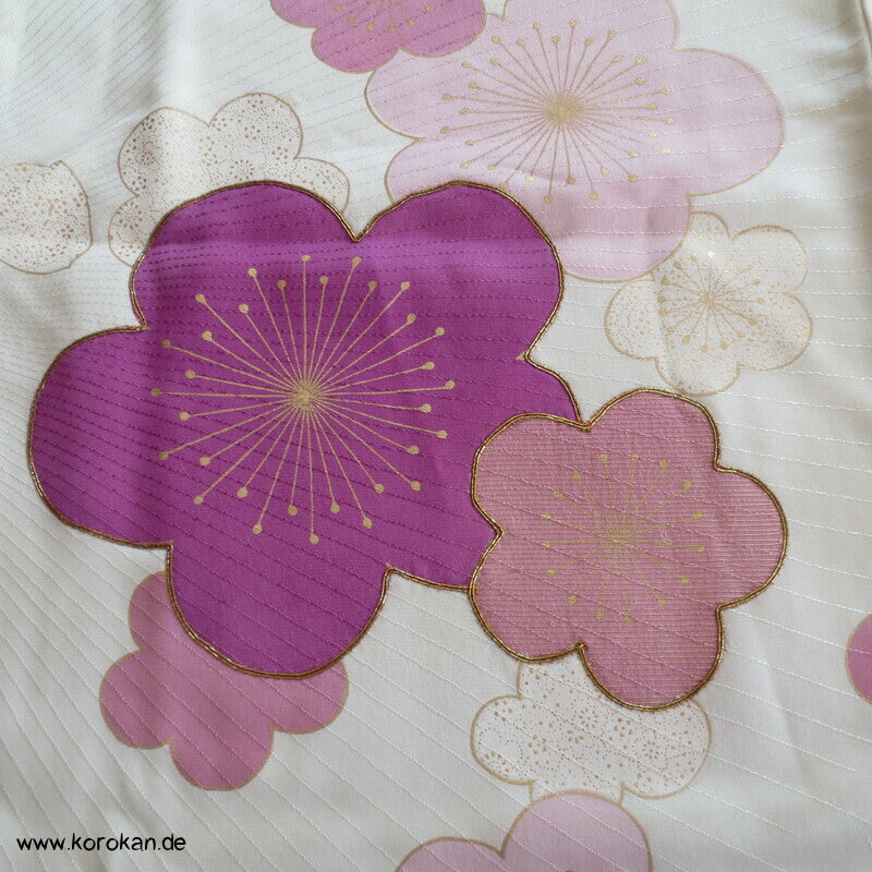 Ume Pflaumenblüten Homongi Kimono