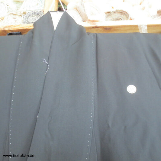 Mofuku, feine schwarze Honan Seide