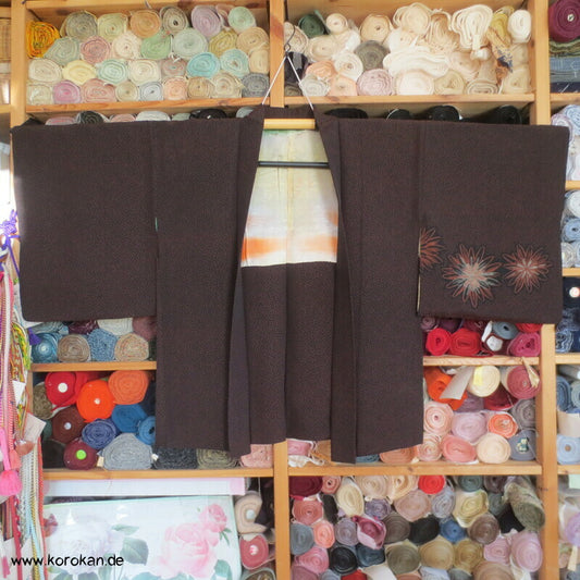 Urushi Mille Kiku Haori Kimono Jacke