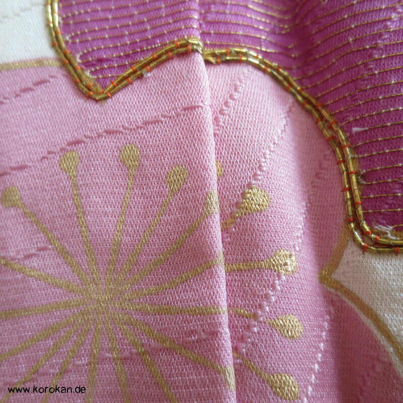 Ume Pflaumenblüten Homongi Kimono