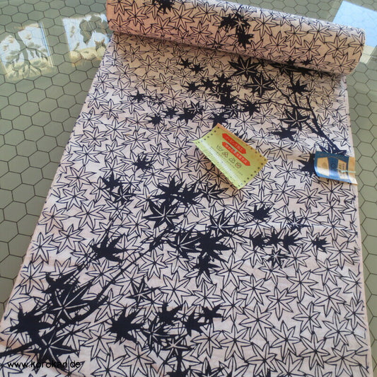 Ahornblätter Yukata Kimono Stoff