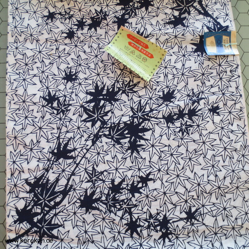 Ahornblätter Yukata Kimono Stoff