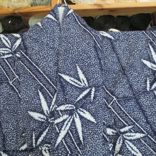 Seersucker / Fake Arimatsu Shibori Bambus Yukata