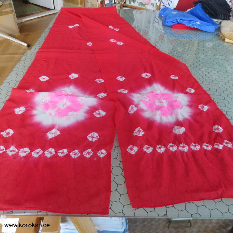 Shibori Pongé Schaltuch Kinder Heko Obi Kimonogürtel