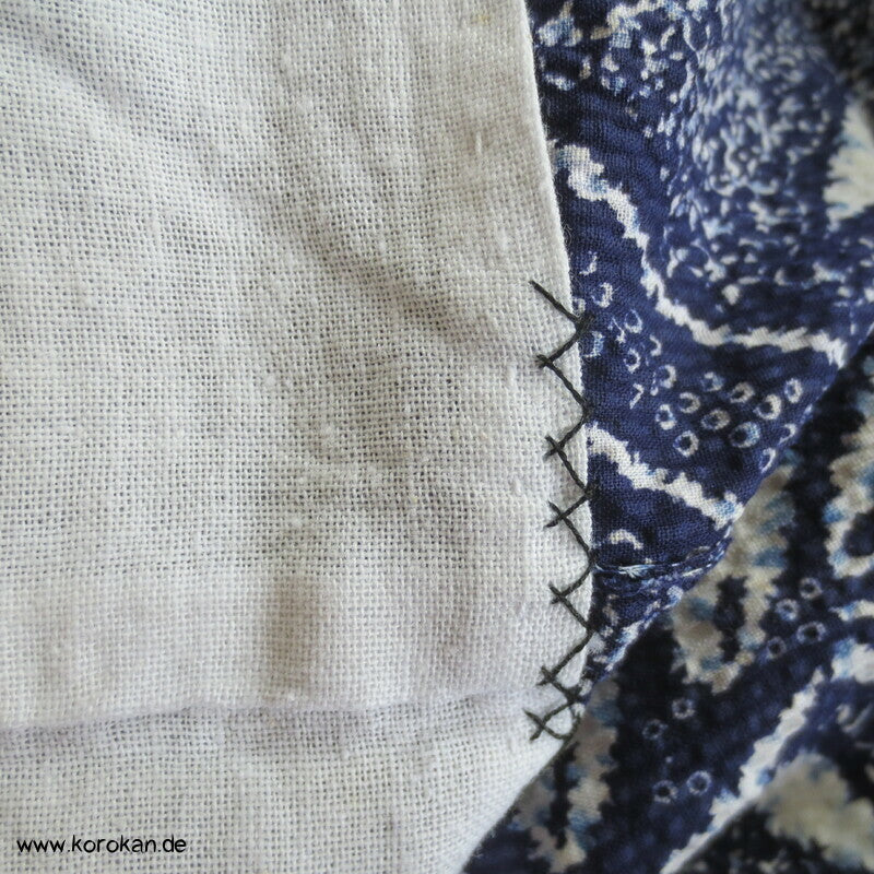 Seersucker / Fake Arimatsu Shibori Bambus Yukata