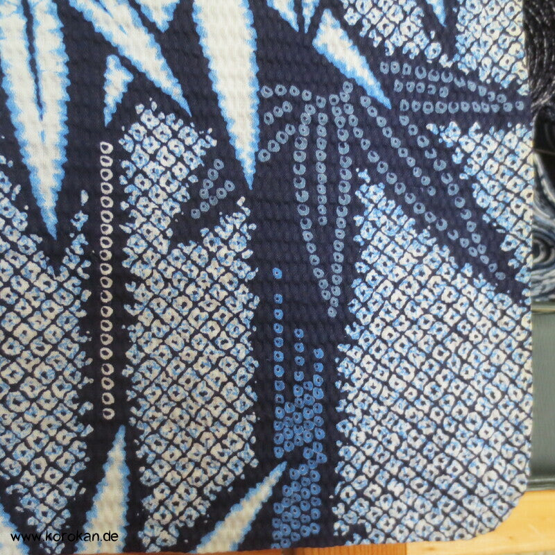 Bambus Seersucker Shibori Yukata