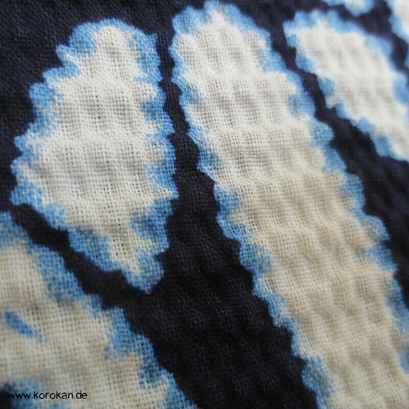 Bambus Seersucker Shibori Yukata