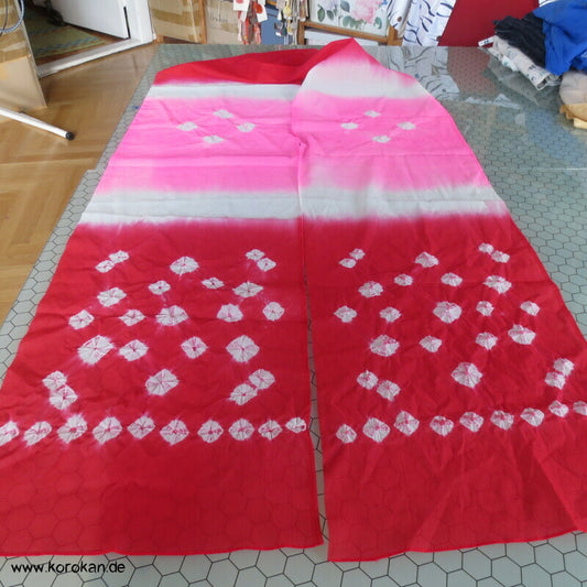 Shibori Pongé Schaltuch Kinder Heko Obi Kimonogürtel