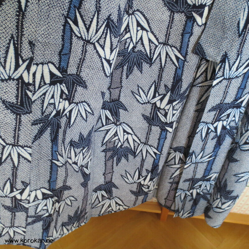 Bambus Seersucker Shibori Yukata
