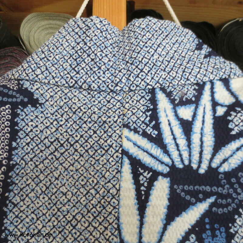 Bambus Seersucker Shibori Yukata