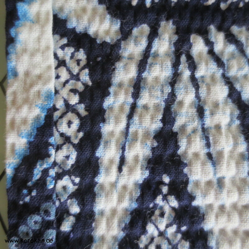 Bambus Seersucker Shibori Yukata