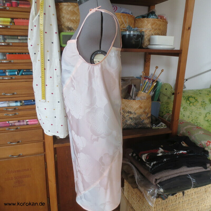 Sakura Bias Cut Juban Seide Zero Waste Unterkleid