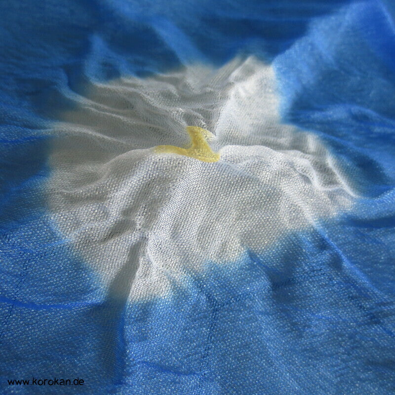 Kinder Shibori Heko Obi, als Schal oder Obiage zum Kimono