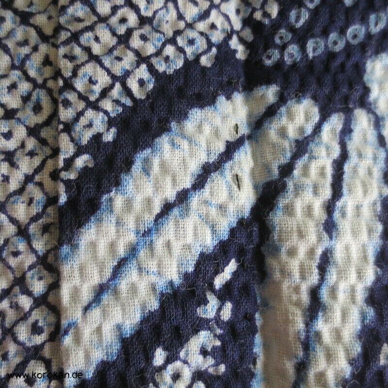 Bambus Seersucker Shibori Yukata