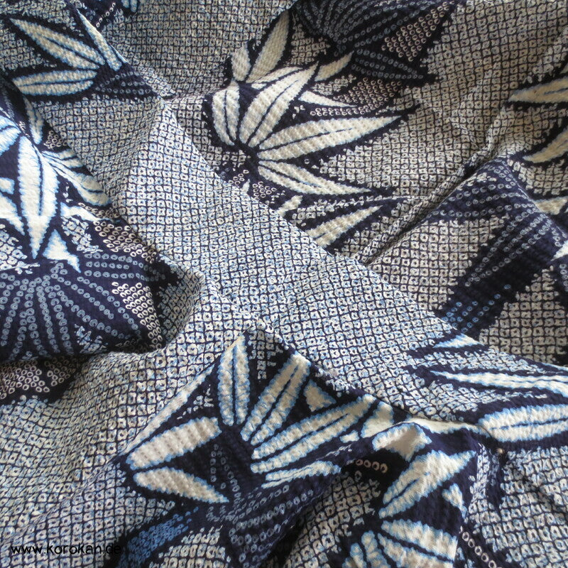 Bambus Seersucker Shibori Yukata