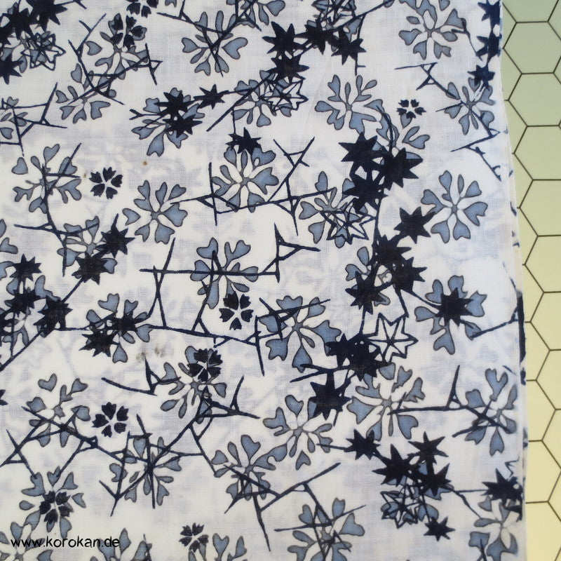 Blütenzweige Yukata Kimono Baumwolle