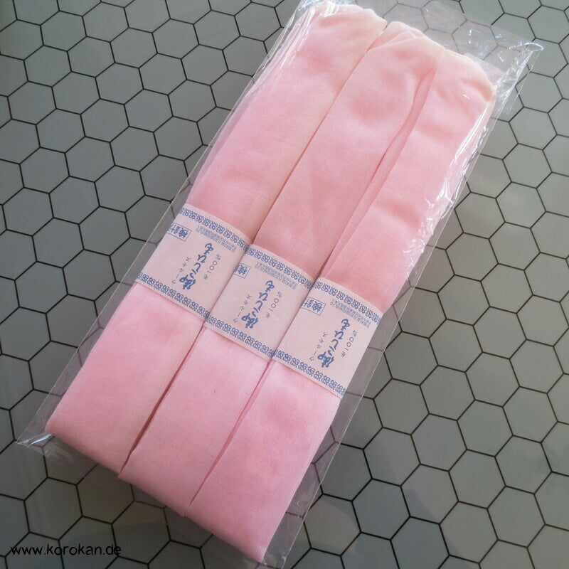 rosa Koshi Himo - Bindeband Wollmuslin
