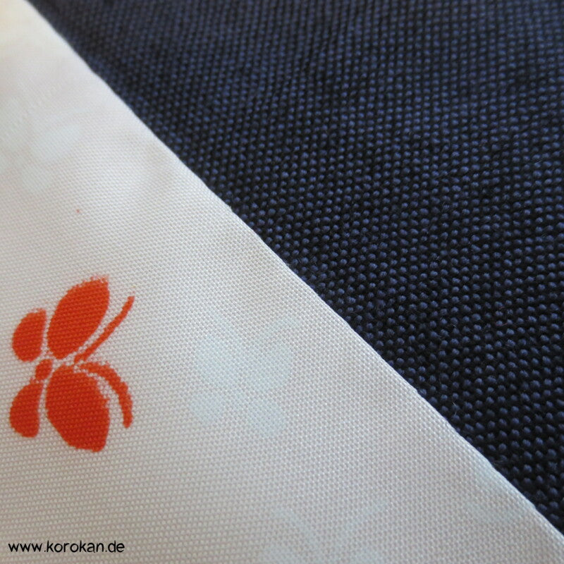 Schmetterling Kasuri Woll Haori Kimono Jacke