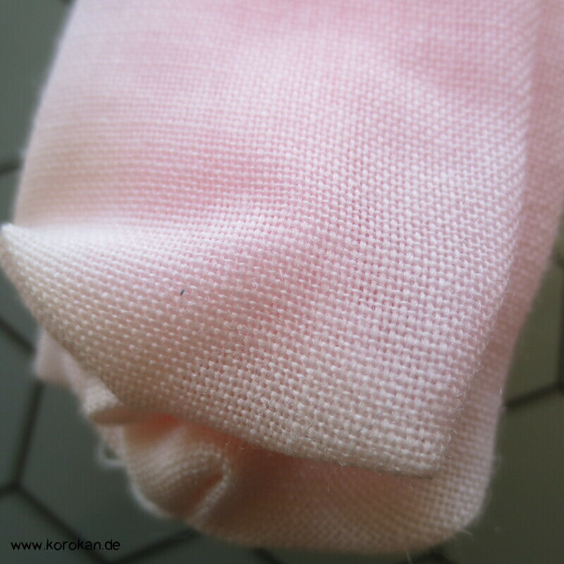 rosa Koshi Himo - Bindeband Wollmuslin