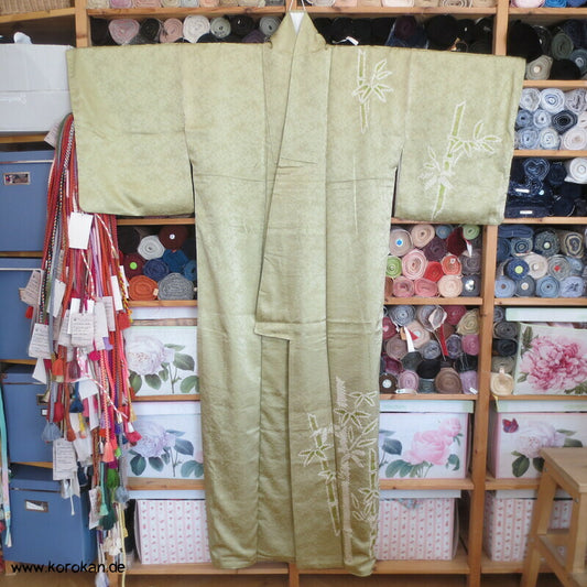 Shibori Bambus Tsukesage Kimono