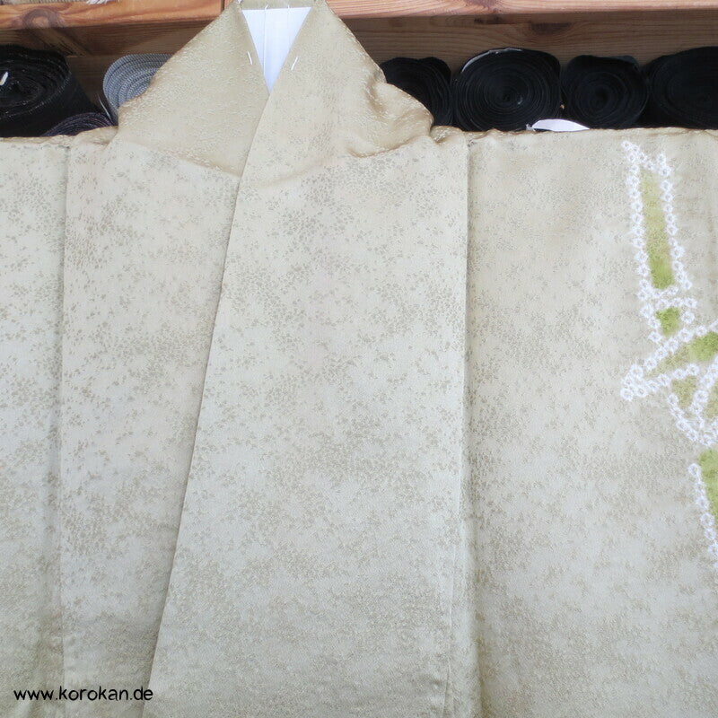 Shibori Bambus Tsukesage Kimono