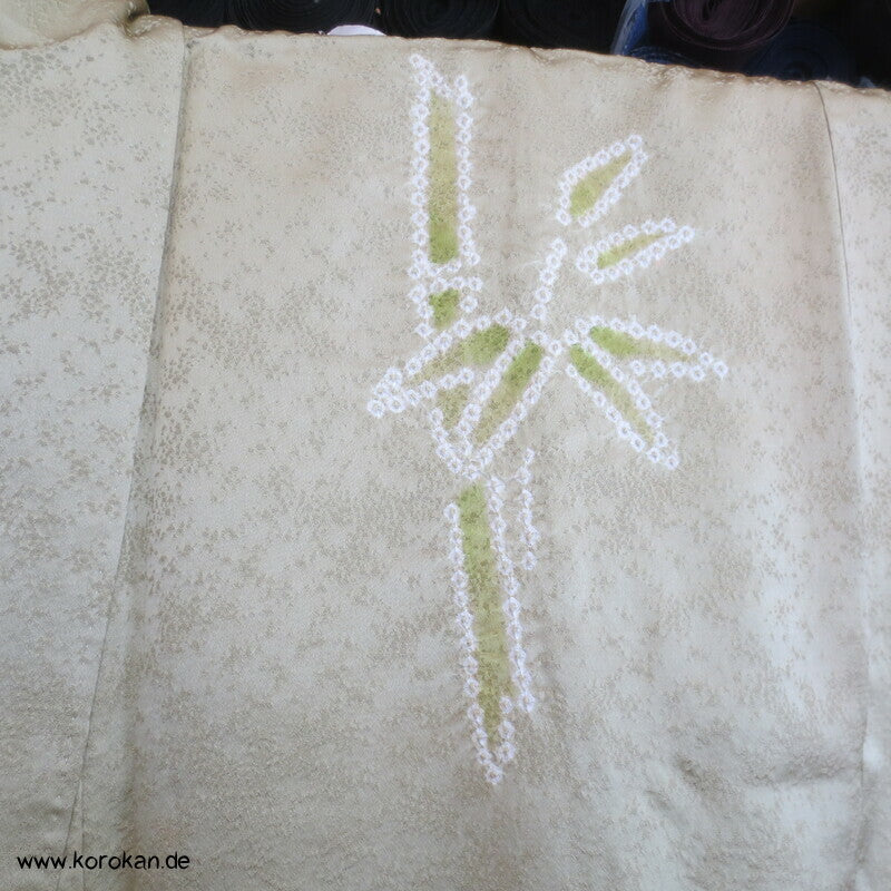 Shibori Bambus Tsukesage Kimono