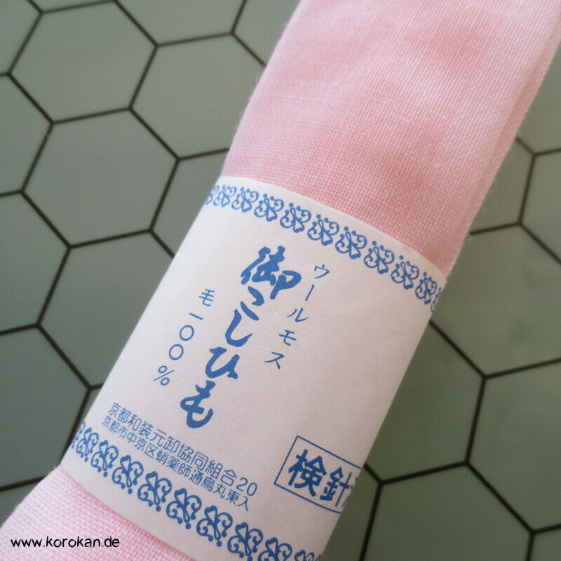 rosa Koshi Himo - Bindeband Wollmuslin
