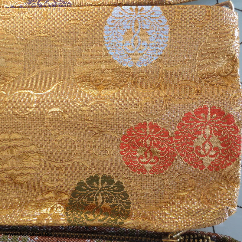 Juzu Pouch - Brokat Tasche mit Reißverschluss