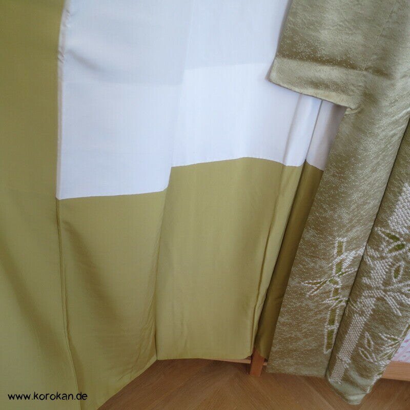 Shibori Bambus Tsukesage Kimono