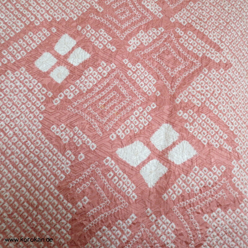 Full Shibori Shippo Motive Tsukesage Kimono