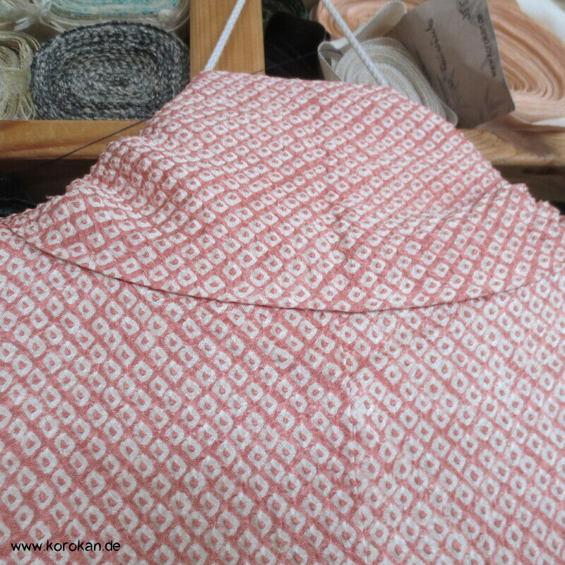 Full Shibori Shippo Motive Tsukesage Kimono
