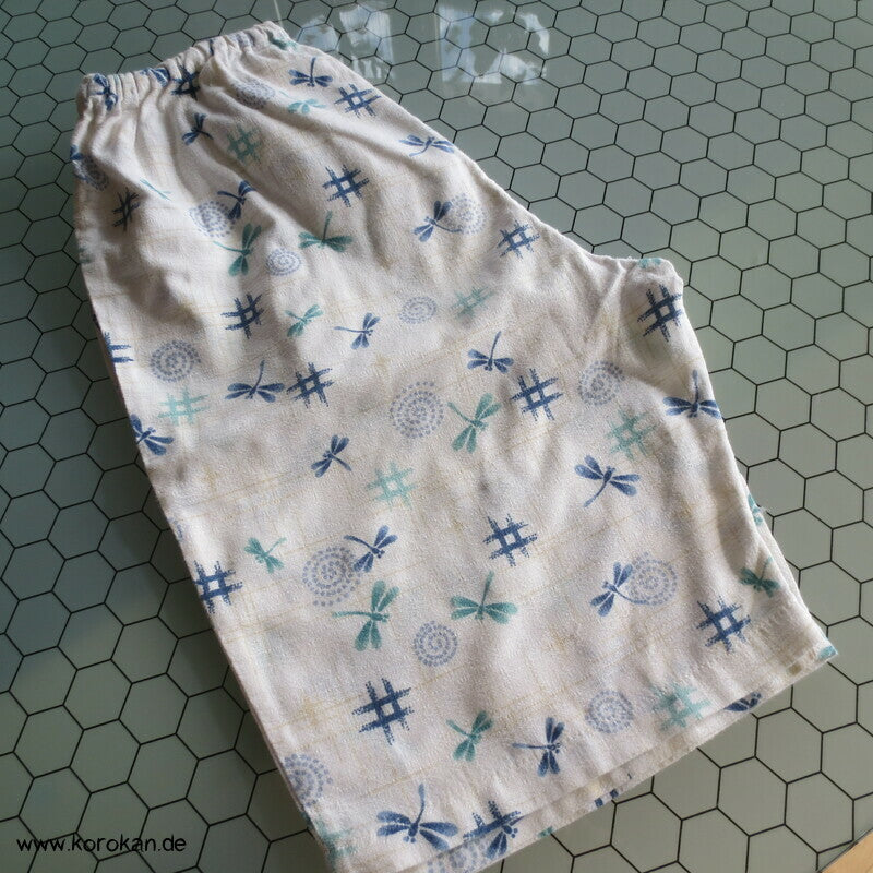 Tombo Libellen Jinbei für Kinder - Kimono Zweiteiler aus Hose und Jacke