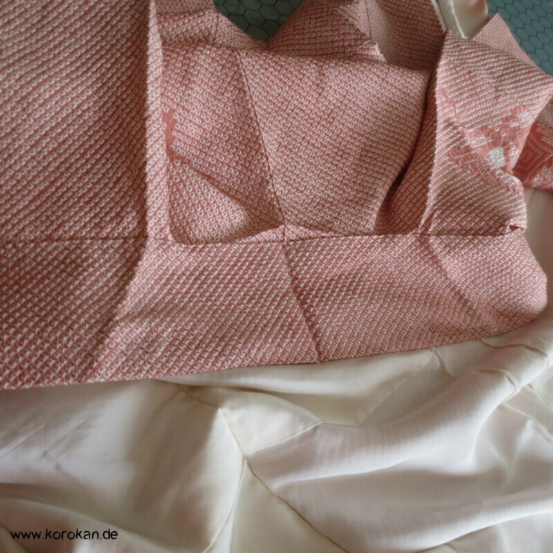 Full Shibori Shippo Motive Tsukesage Kimono