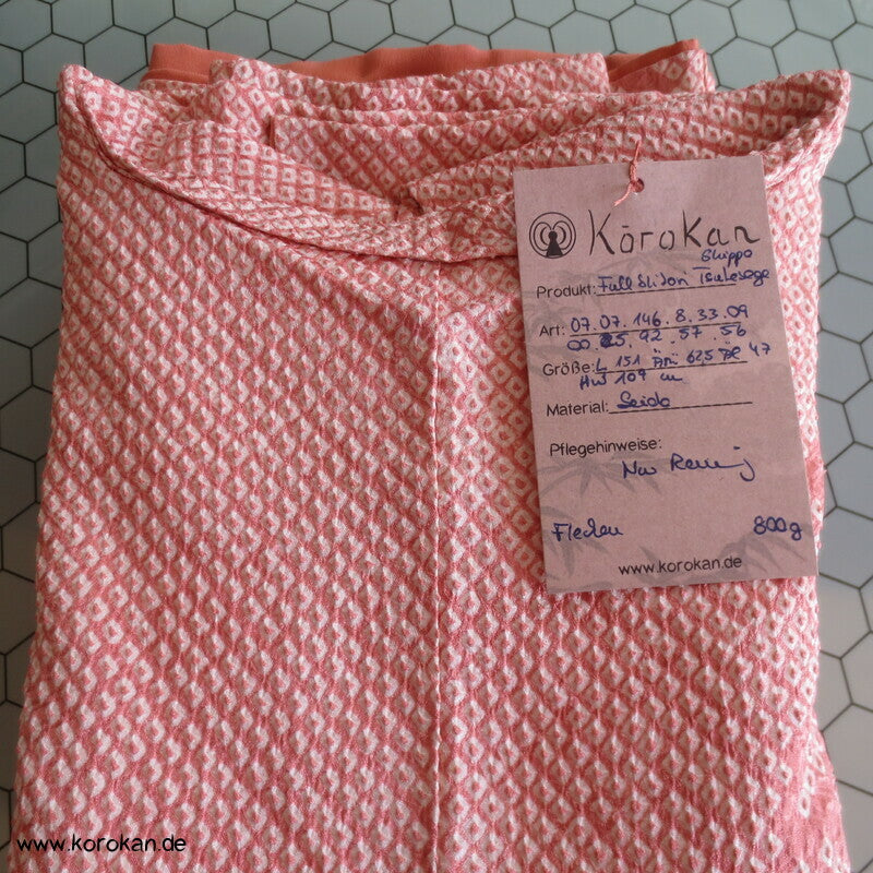 Full Shibori Shippo Motive Tsukesage Kimono