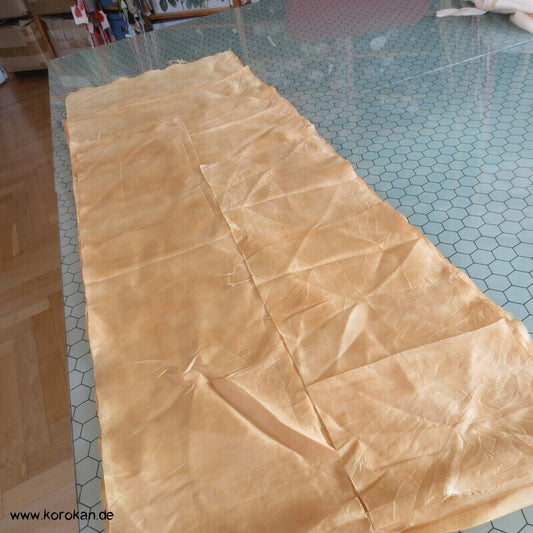 Araihari wolkiges Kimono Honan Seiden Futter