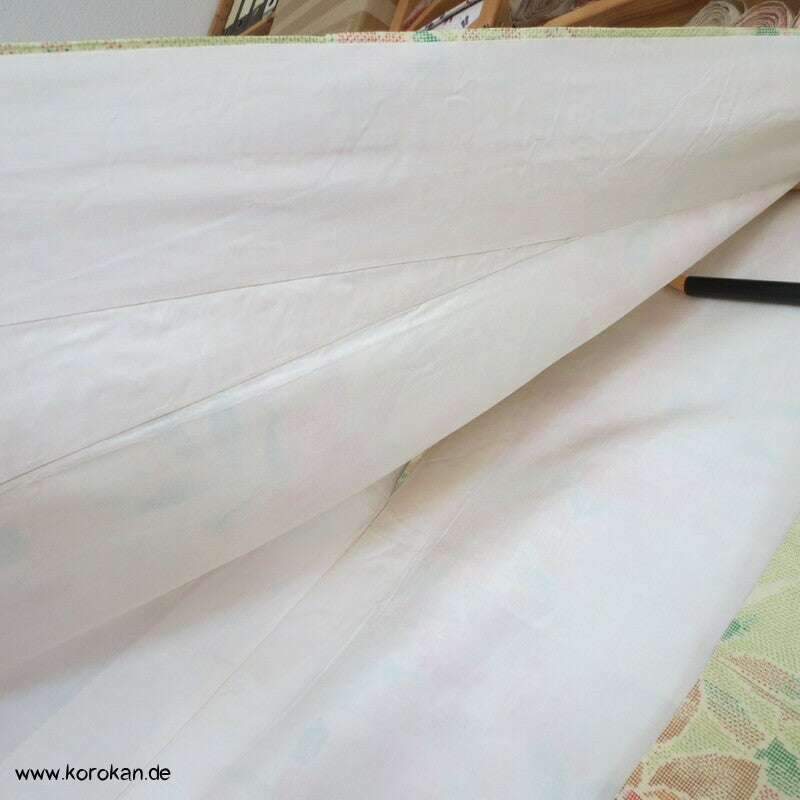 Blüten und Blätter Kasuri Tsumugi Kimono