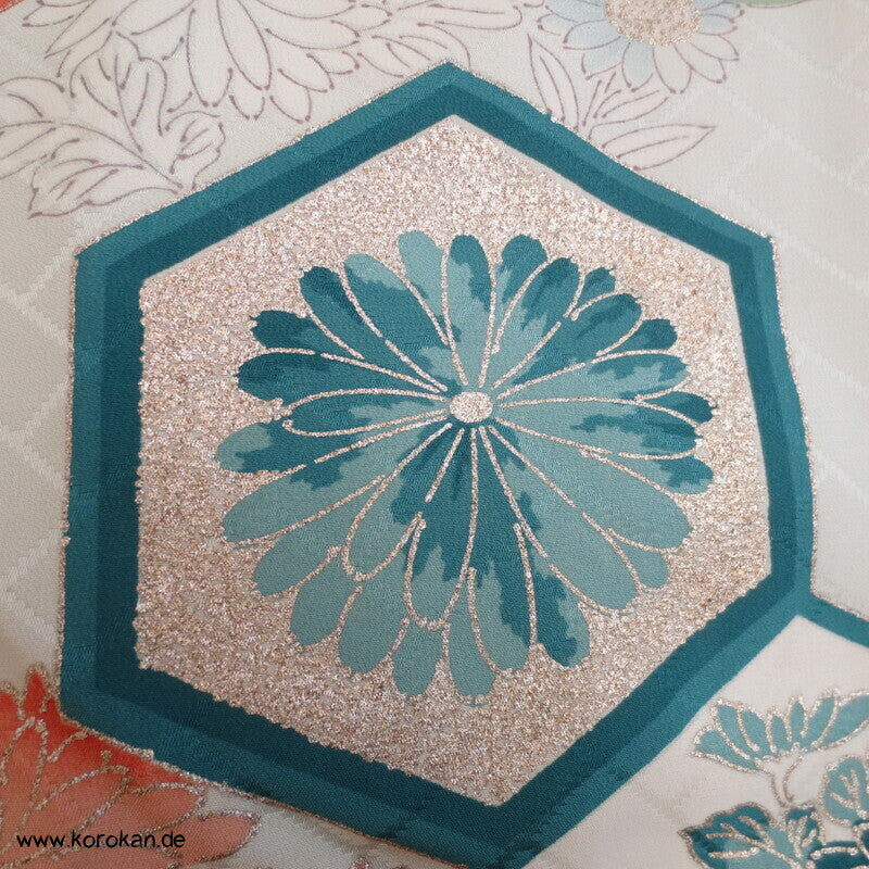 Kikko mit unterschiedlichen Motiven Homongi Kimono