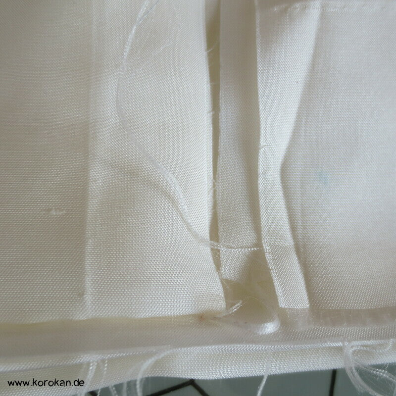 Araihari Kimono Honan Seiden Futter, hell, schmiegsam