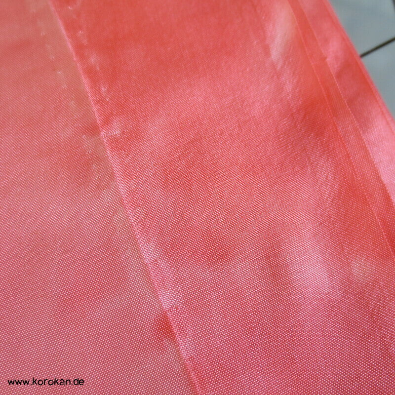 Araihari Kimono Honan Seiden Futter,wolkig apricot