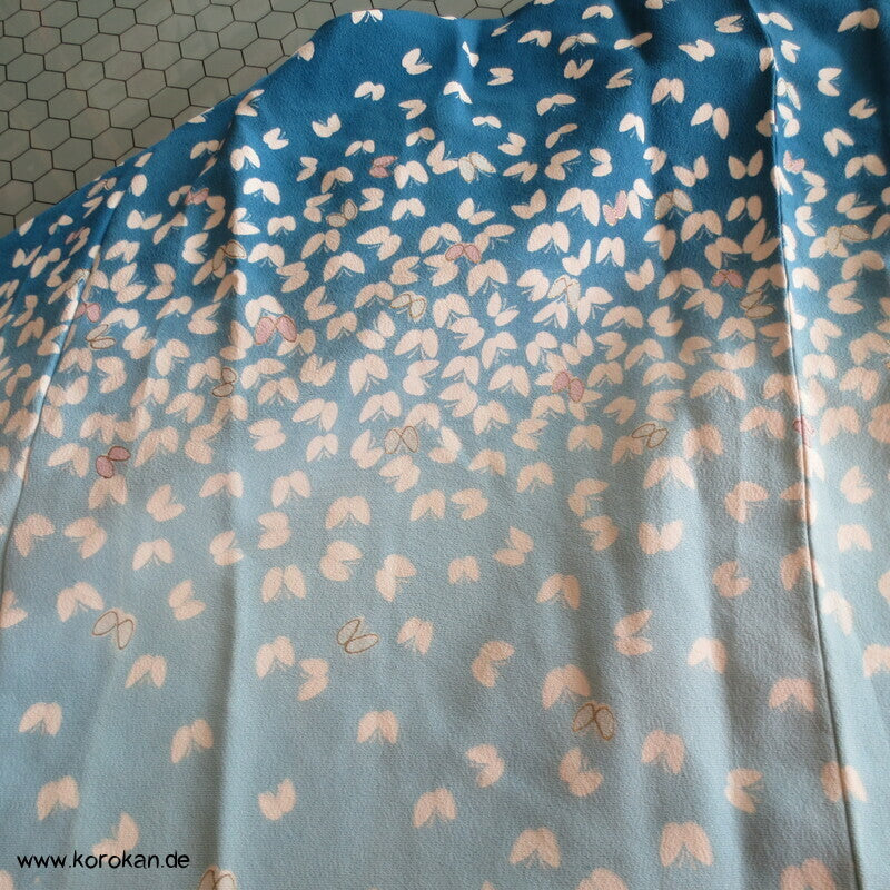 japanischer Upcycling Rock mit Gummizug in der Taille