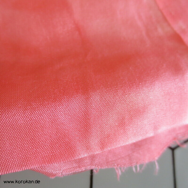 Araihari Kimono Honan Seiden Futter,wolkig apricot