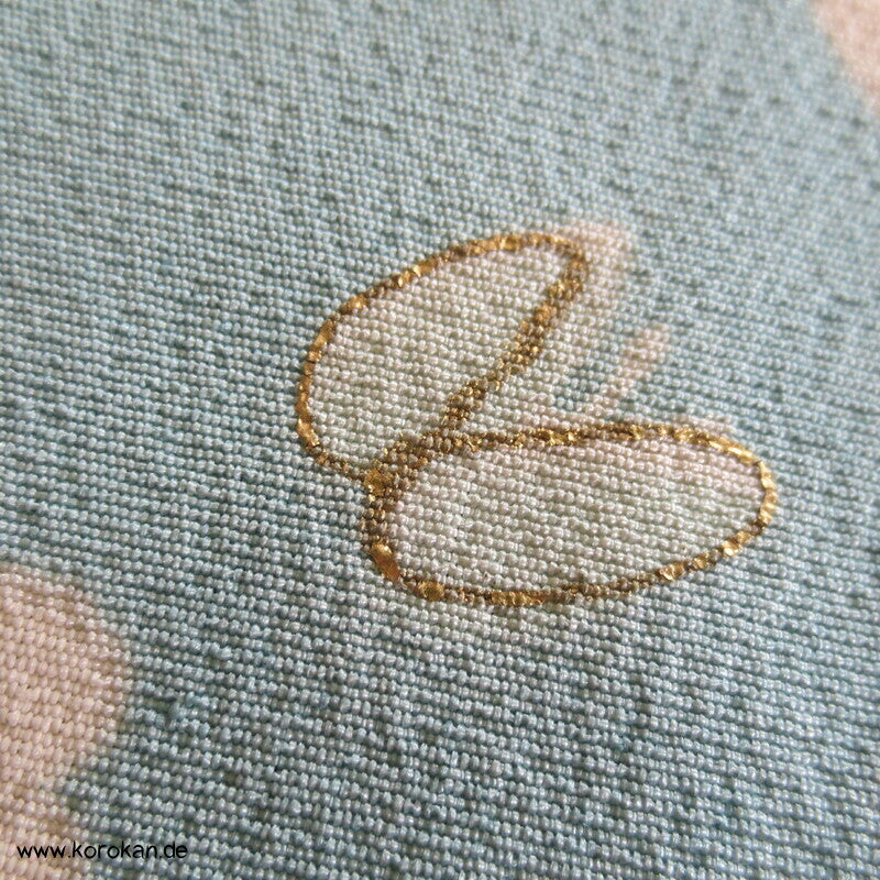 japanischer Upcycling Rock mit Gummizug in der Taille