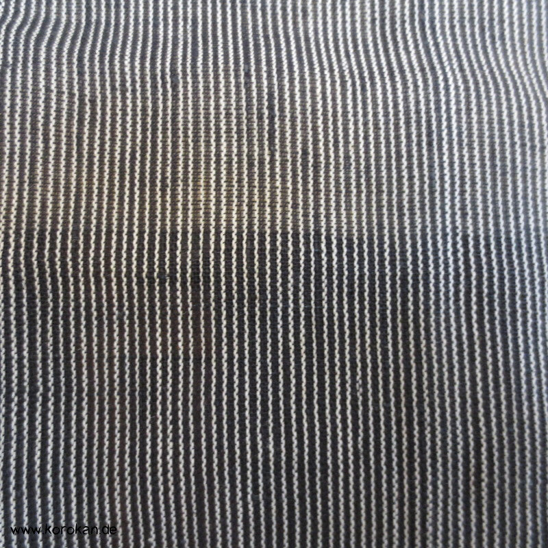 fein gestreifter Hanf Hitoe / Yukata - ungefütterter Kimono