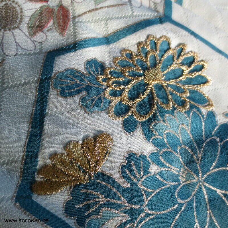 Kikko mit unterschiedlichen Motiven Homongi Kimono