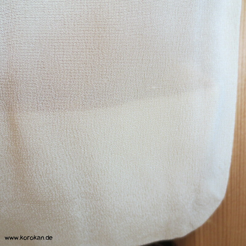 Nakagi Zwischenlagen Kimono, uni natur Seidencrepe