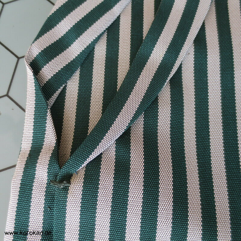 grün - grau gestreifte Hakama - Umanori Hosen - Typ