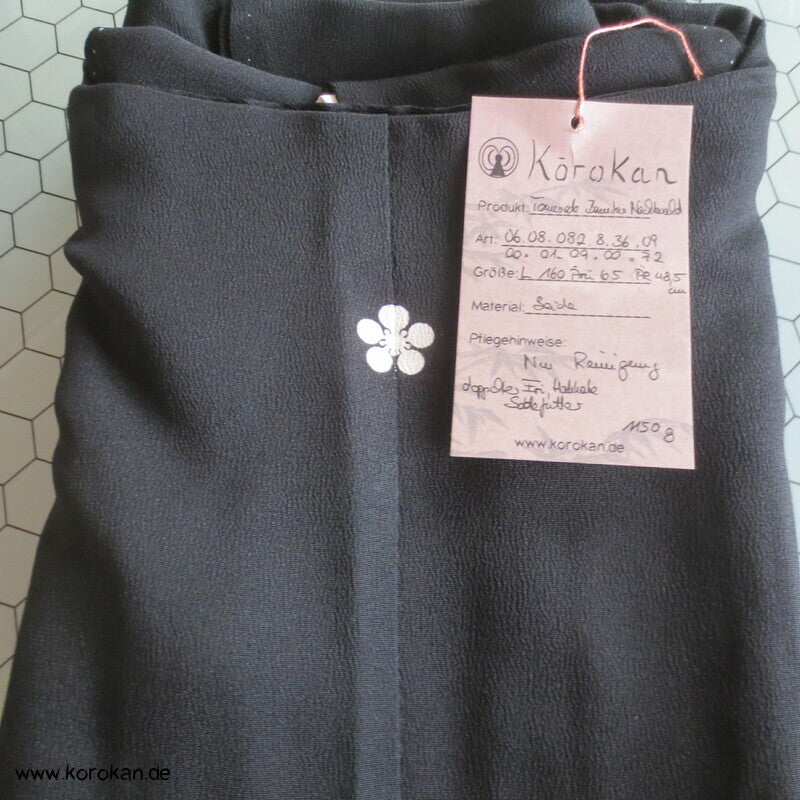 blauer Bambusnachtwald Tomesode Kimono