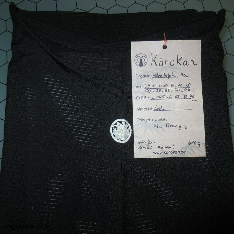 Hitoe Cho Mon Mofuku Sommer Kimono, Rho Seide